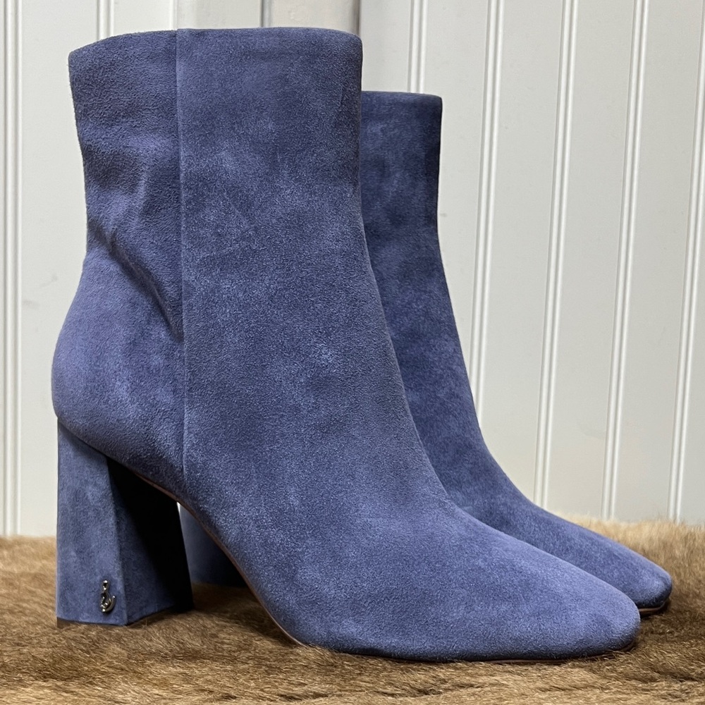 Sam Edelman Codie Dusty Violet Ankle Boot 8 Bootie New
